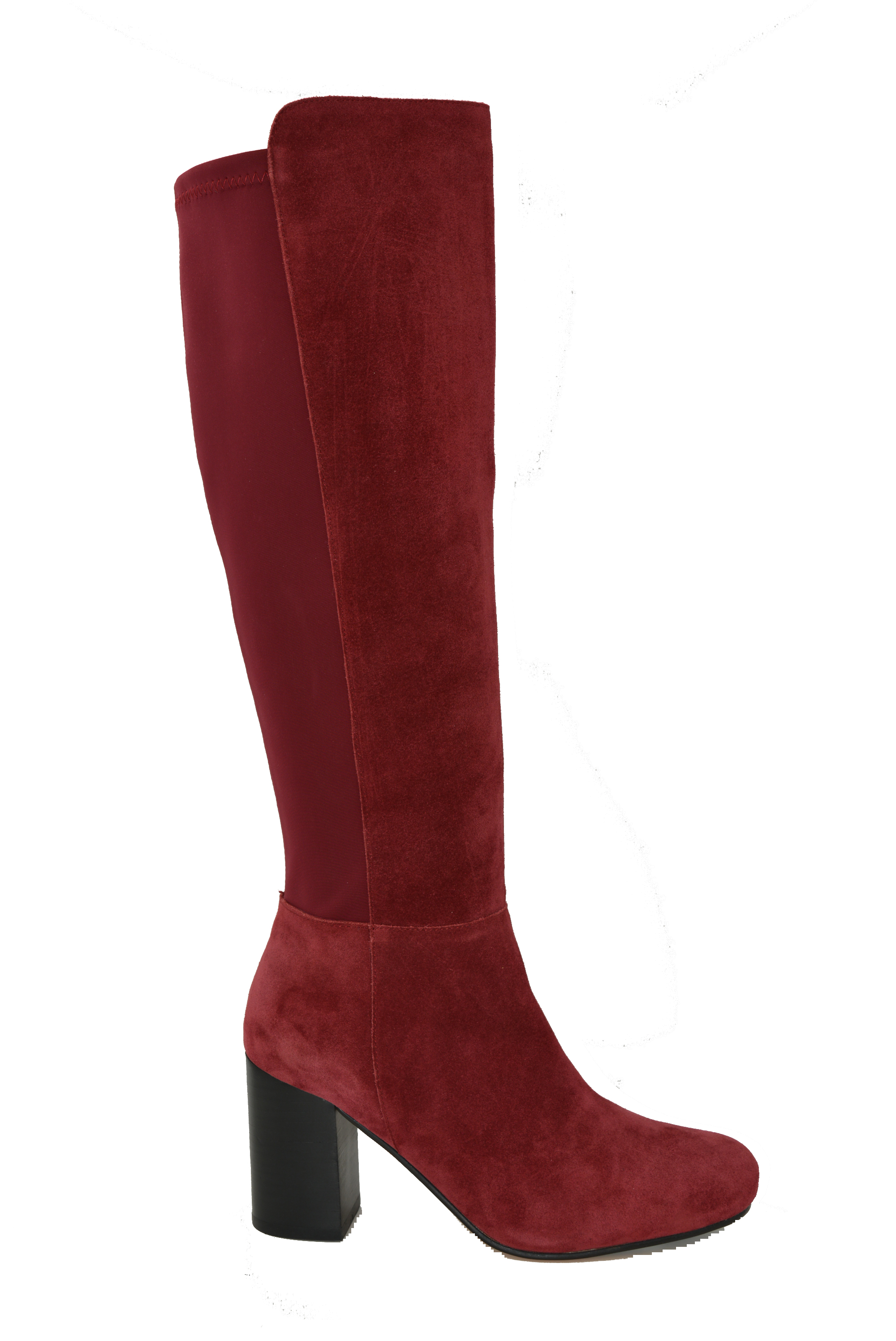 ZEPPA-CLARET VELOUR SUEDE